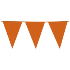 Vimpelguirlande Orange Stor