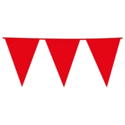 Vimpelguirlande Rød