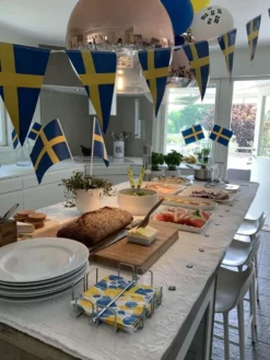 Vimpelguirlande Svenske Flag