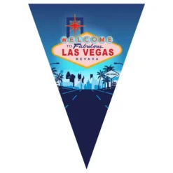 Vimpelguirlande Welcome to Las Vegas
