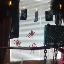 Vinduesklistermærker Halloweenhænder