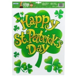 Vinduesstickers Happy St Patricks Day