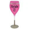 Vinglas Pink Bride To Be