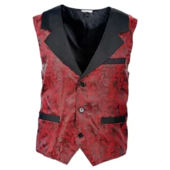 Vintage Jacquard Vest Vinrød