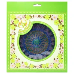 Wind Spinner i Metal Mandala Blå
