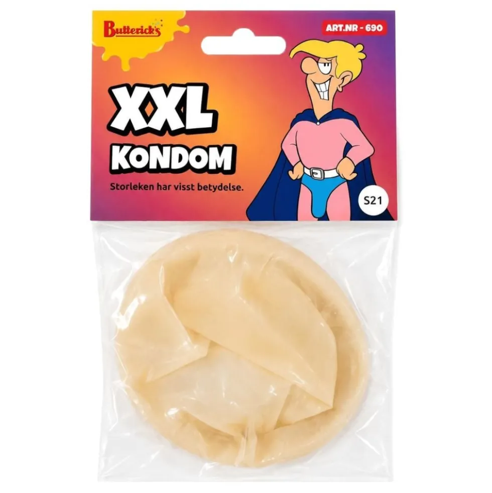 XXL Kondom Skæmtartikel