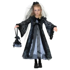 Zombiebrud Børnekostume