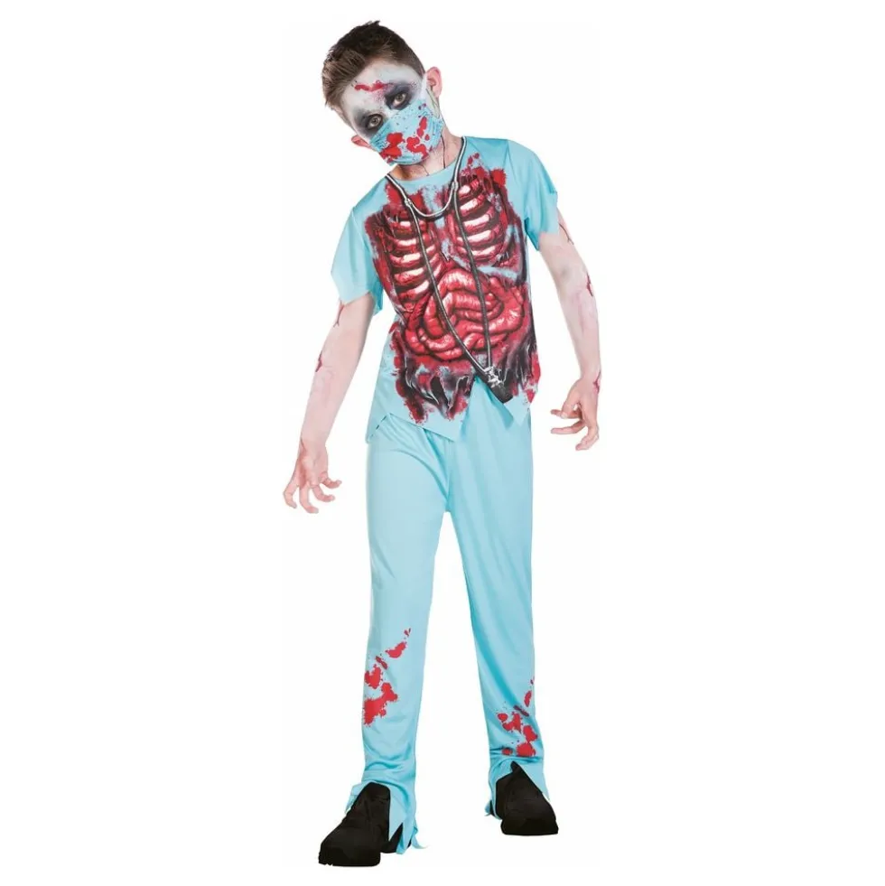 Zombie Kirurg Børnekostume