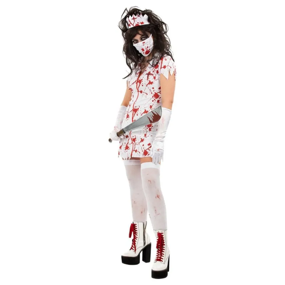 Zombie Sygeplejerske Kostume
